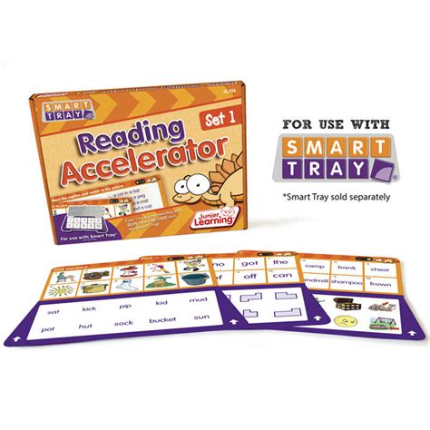 smart tray accelerator cards|Junior Learning: Smart Tray Reading Accelerator Set .